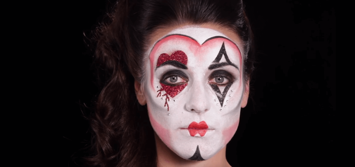 queen of hearts makeup