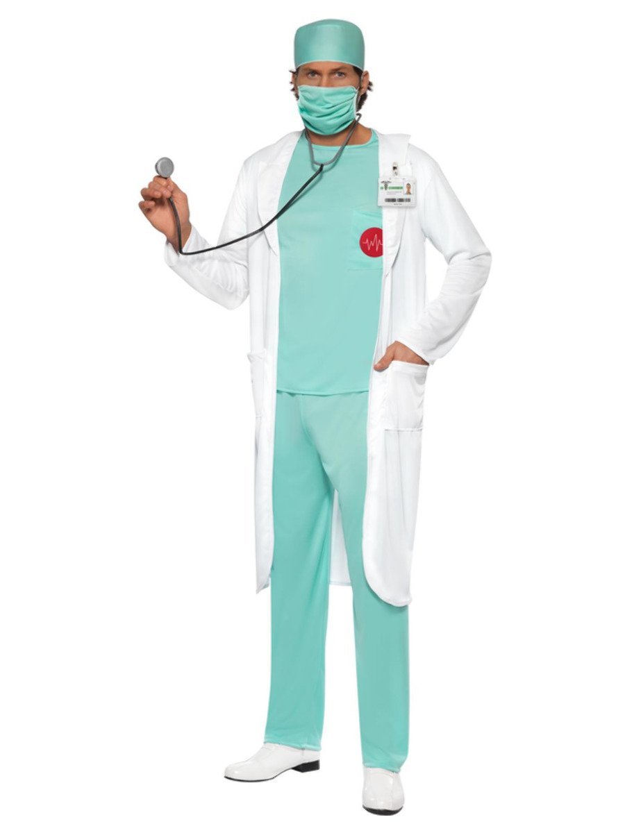 Smiffys Ladies Licensed Naughty Nurse Costume Uniform Doctor Medical Fancy  Dress