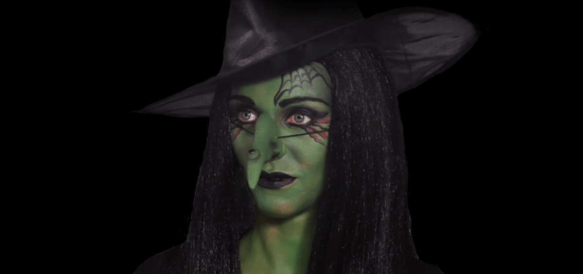 Scary Witch Face Paint Halloween Make-up Tutorial – Smiffys