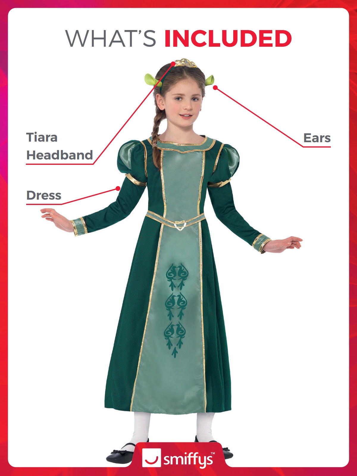 Shrek Princess Fiona Costume 2