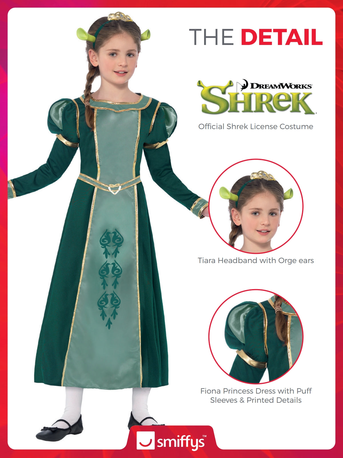 Shrek Princess Fiona Costume 3