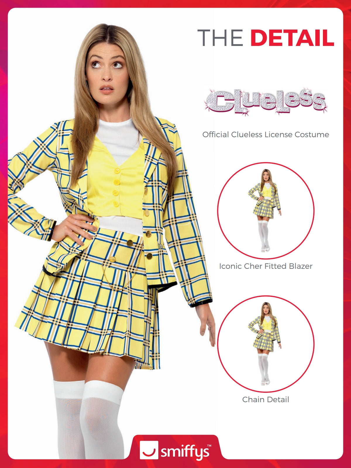 Clueless Cher Costume, Yellow 3