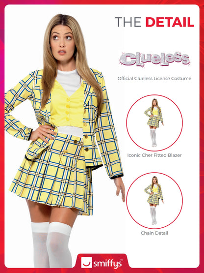 Clueless Cher Costume, Yellow 3