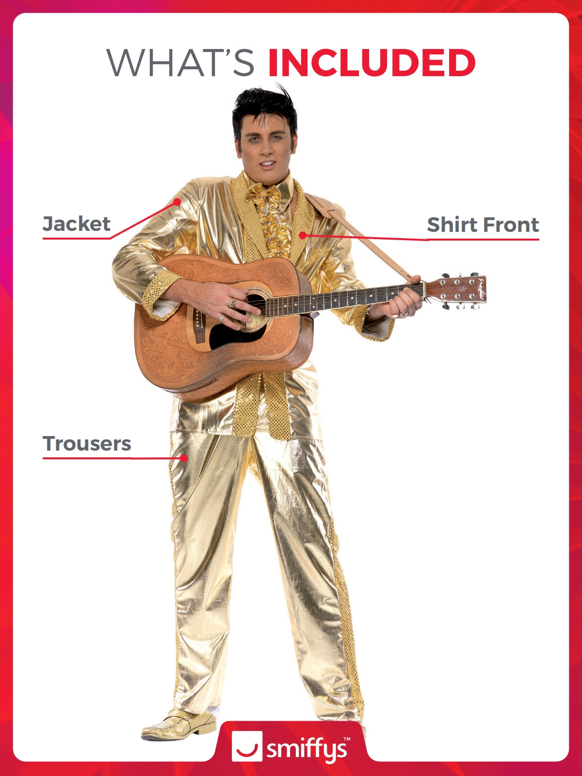 Elvis Costume, Gold 2