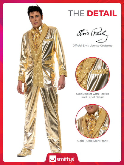 Elvis Costume, Gold 3