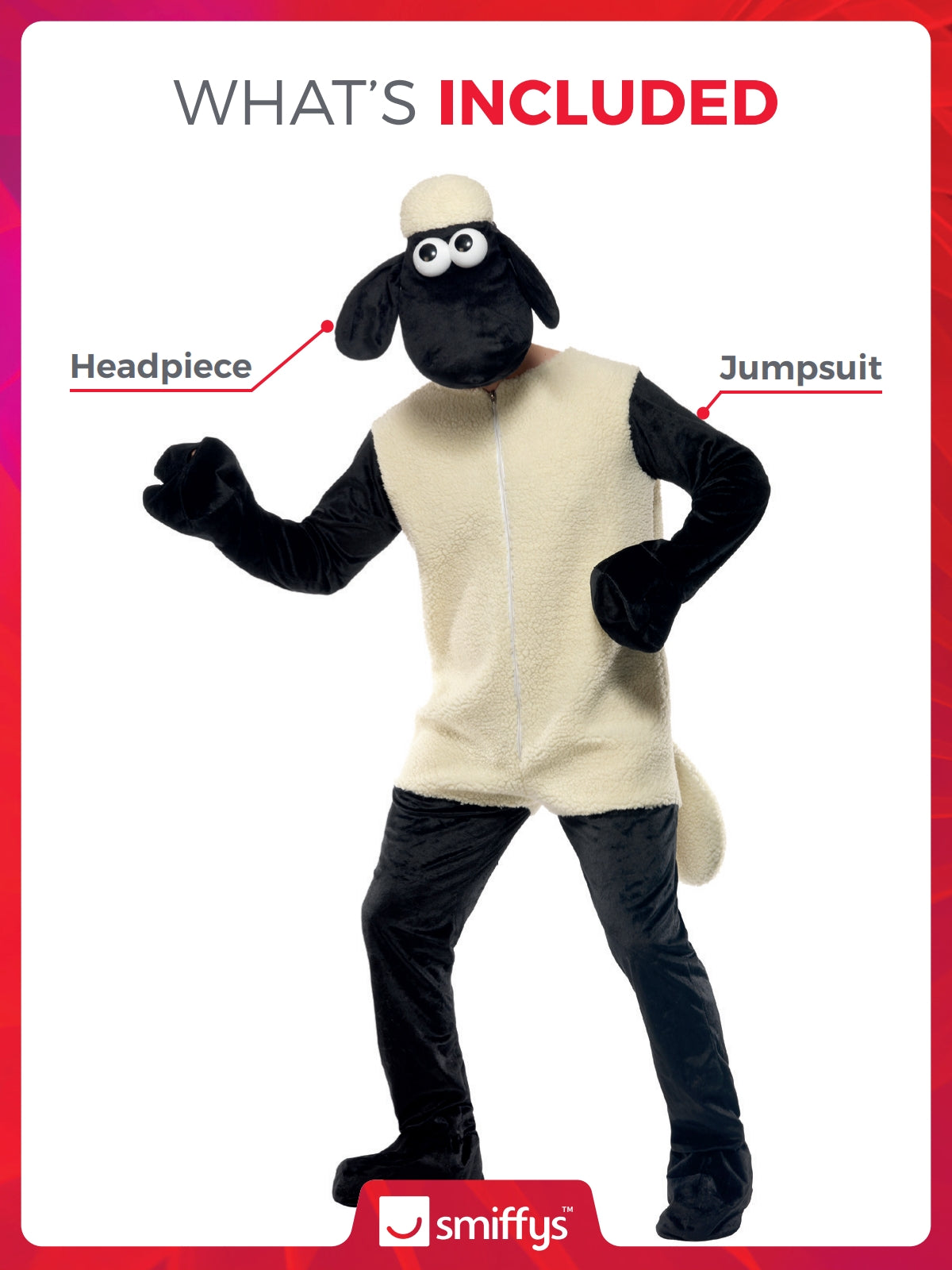 Shaun the Sheep Costume 2