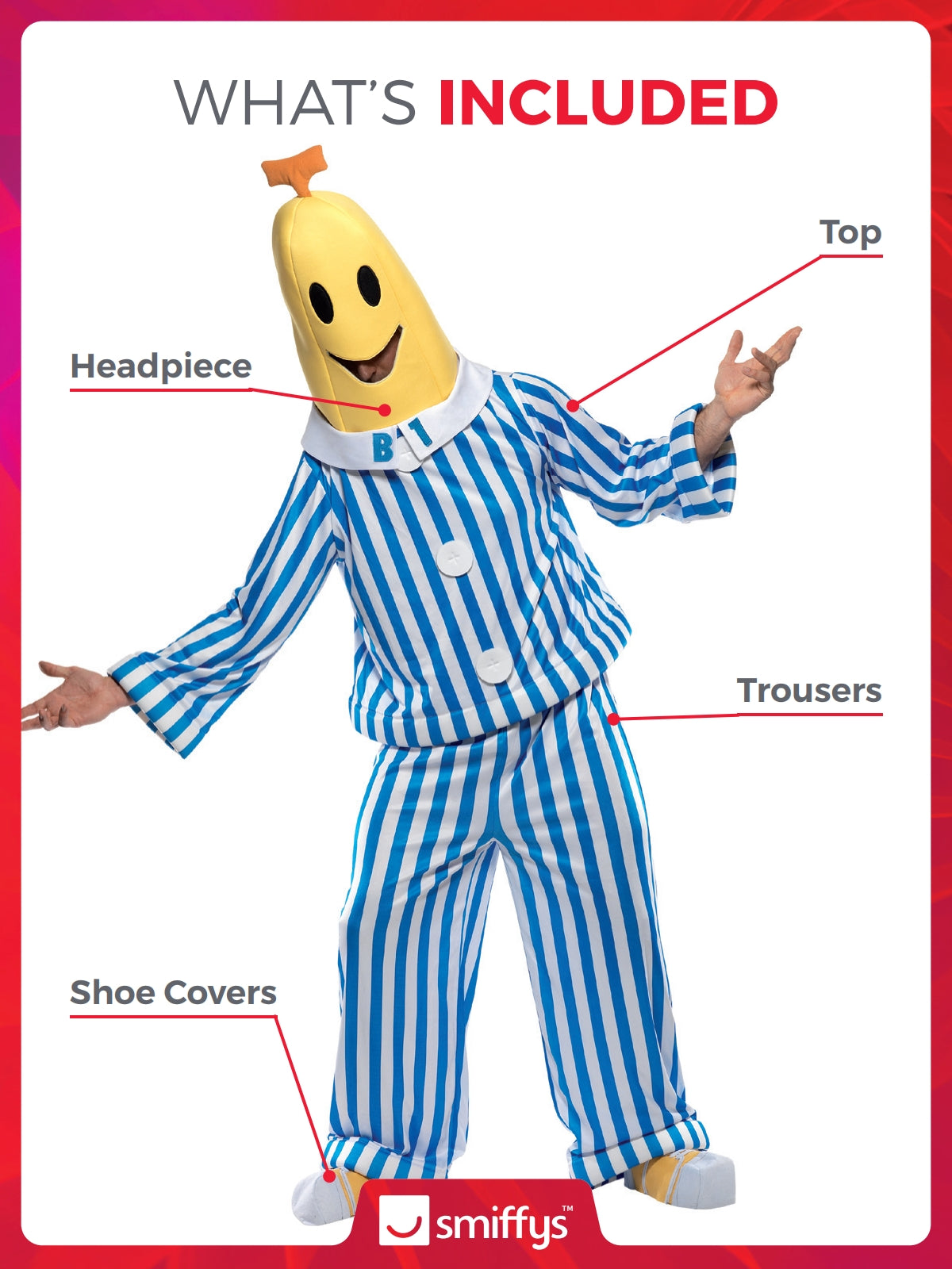 Bananas in Pyjamas Costume 2