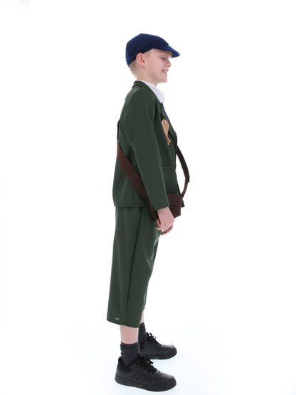 World War II Evacuee Boy Costume