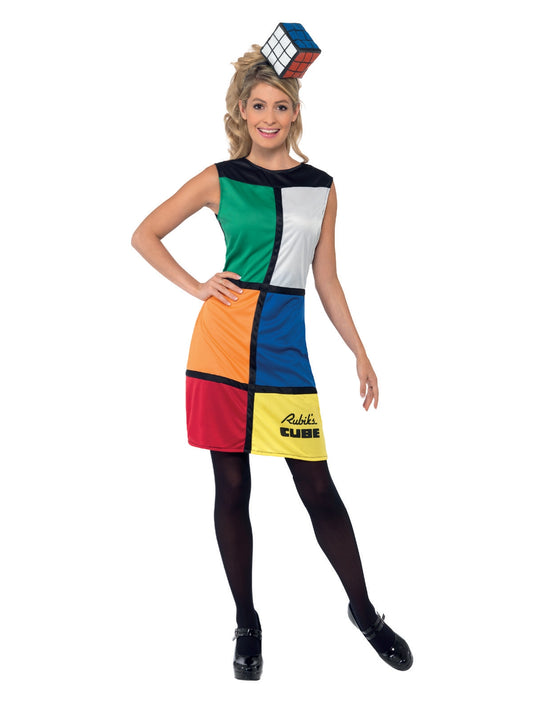 Rubik's Cube Costume, with Headband 1