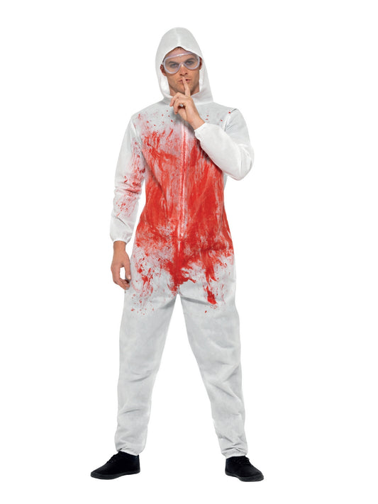 Bloody Forensic Overall Adult Men's Costume 1