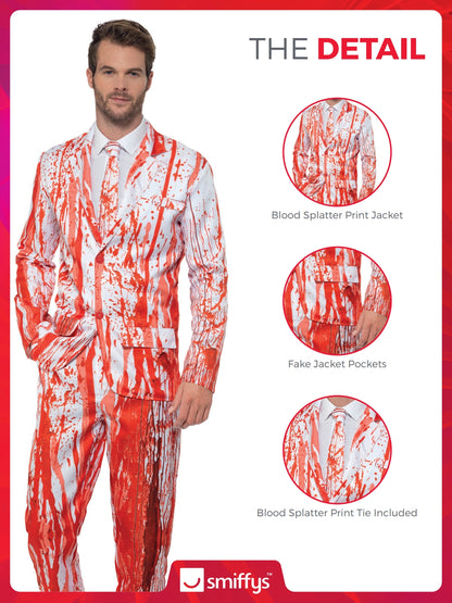 Blood Drip Adult Men's Costume Suit 3