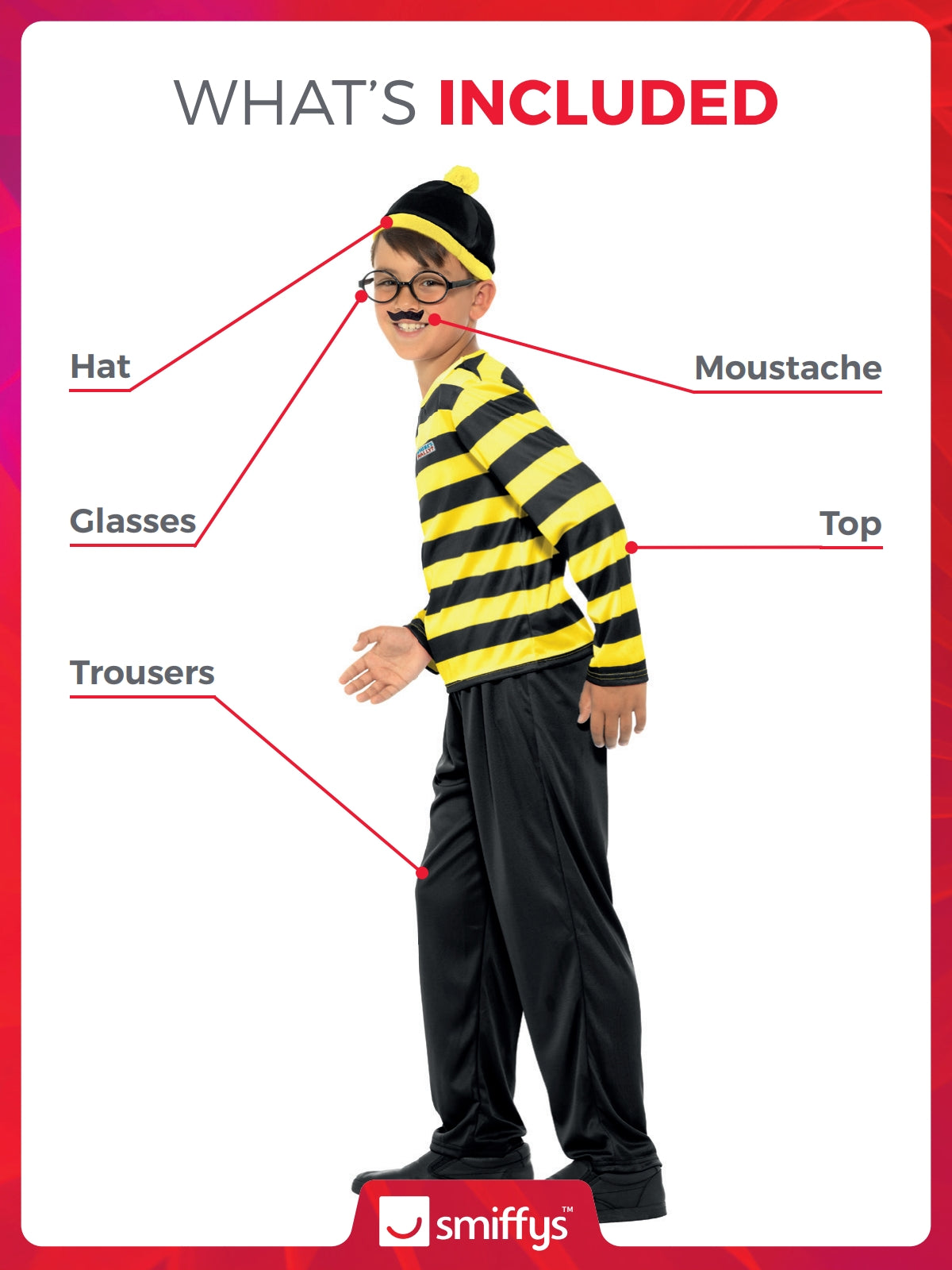 Where's Wally Odlaw Costume, Child 2