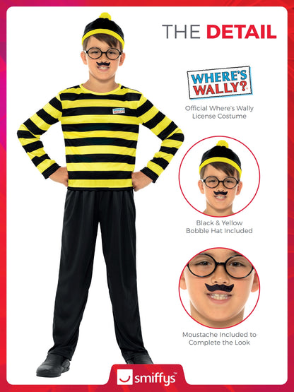 Where's Wally Odlaw Costume, Child 3