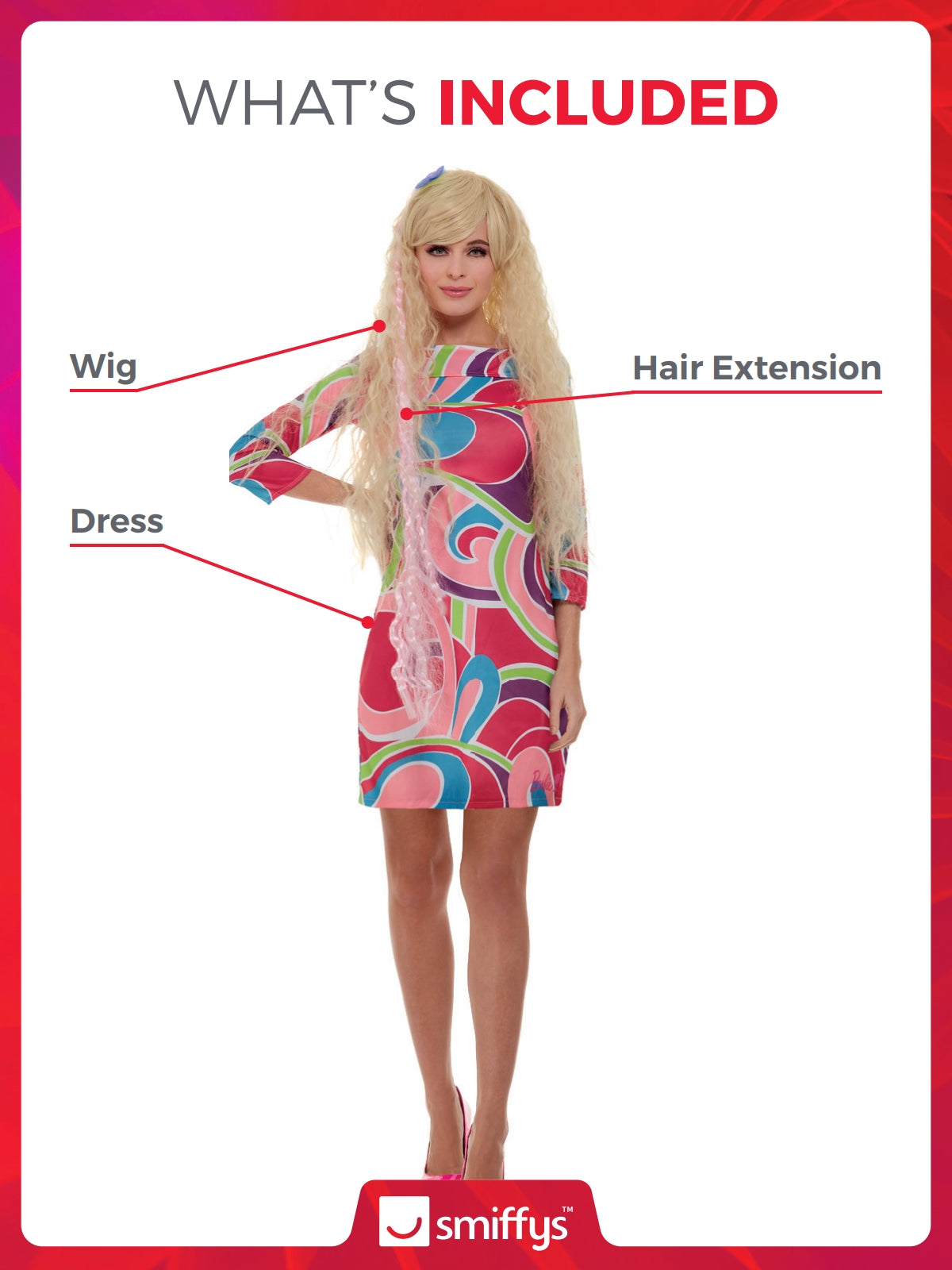 Totally Hair Barbie Costume 2