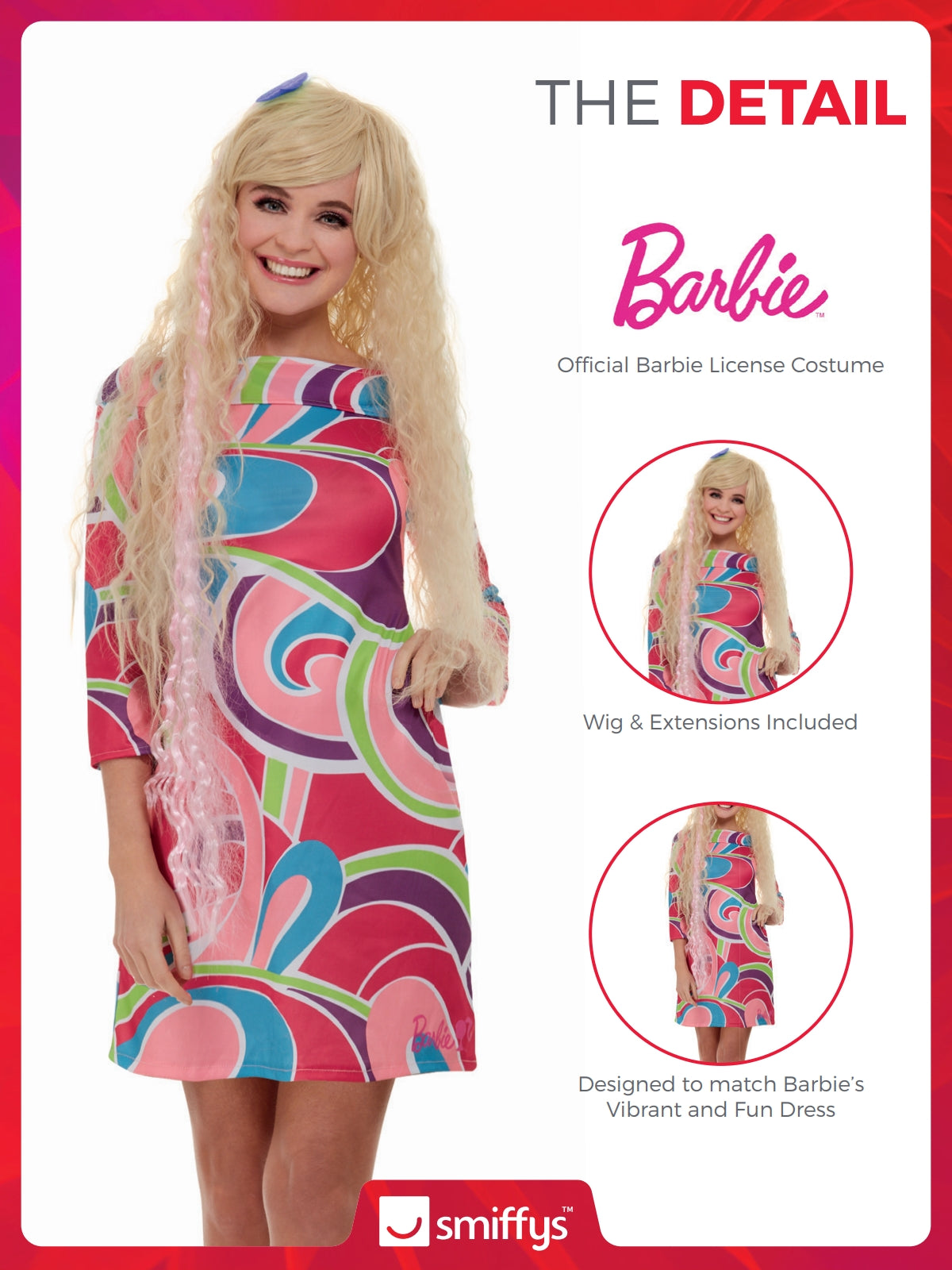 Totally Hair Barbie Costume 3