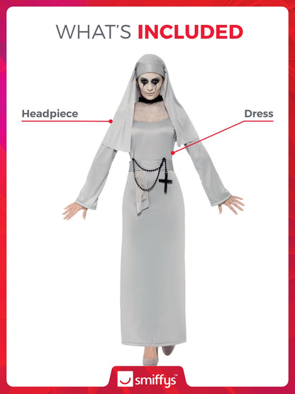 Gothic Nun Costume 2