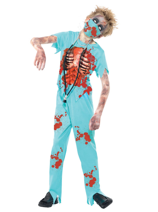 Zombie Surgeon Child Boy's Costume 1