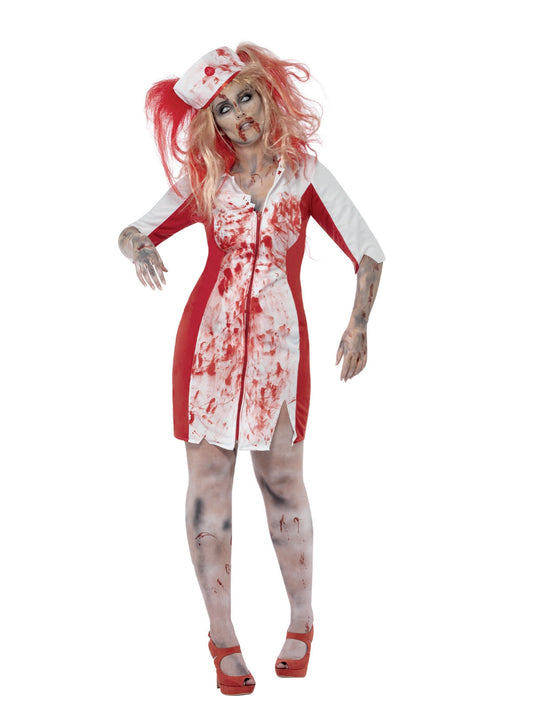 Zombie Nurse Plus Size Adult Women's Costume 1