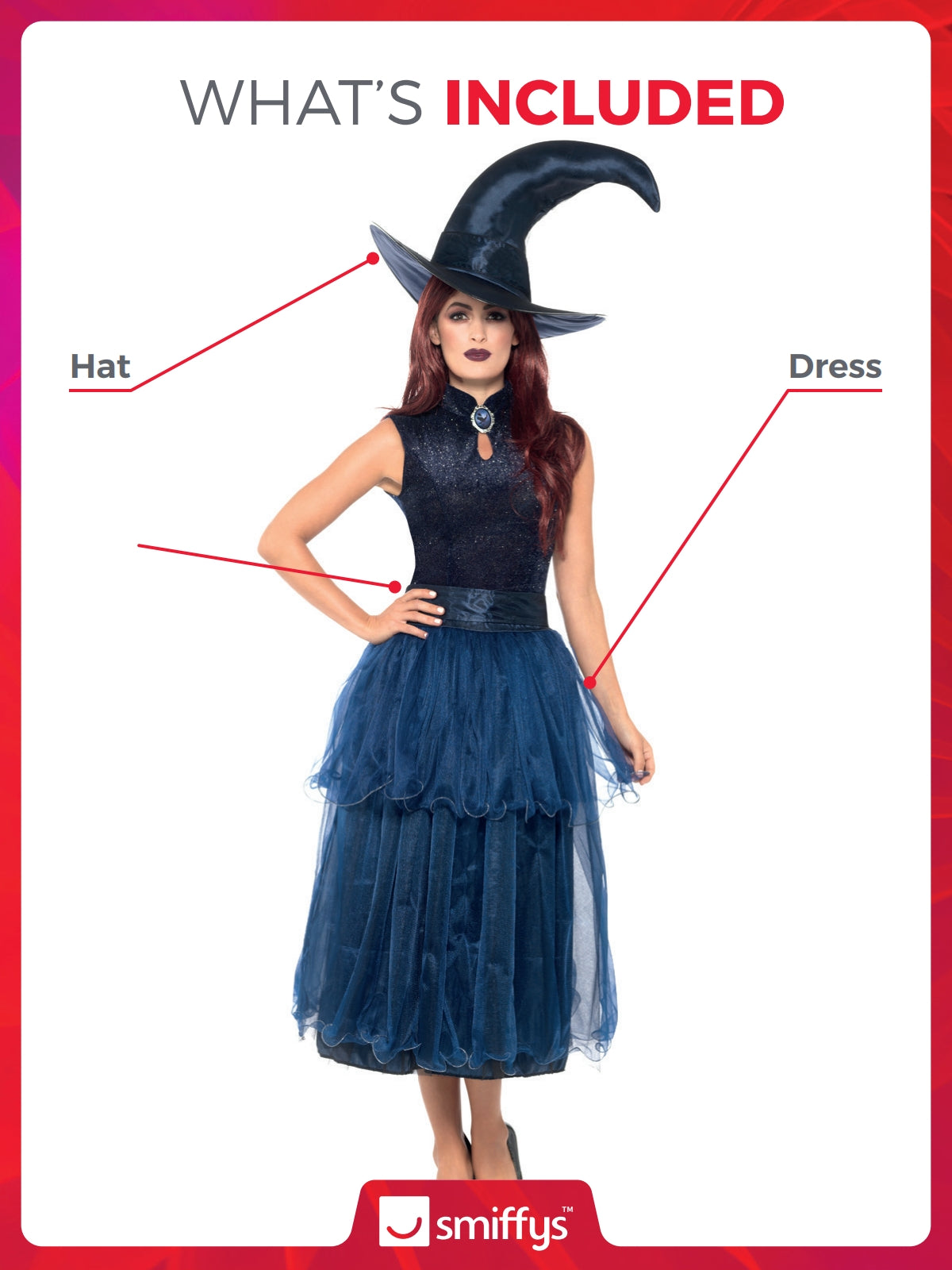 Deluxe Midnight Witch Costume 2