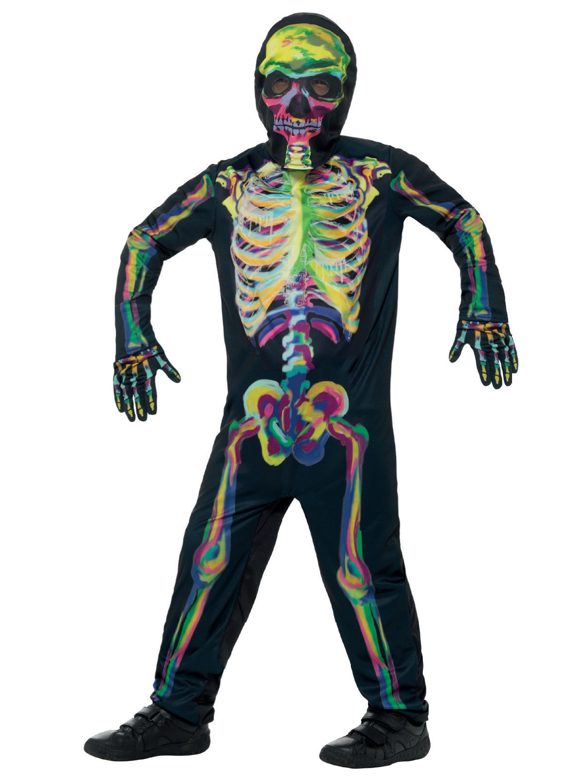 Glow in the Dark Skeleton Costume 1