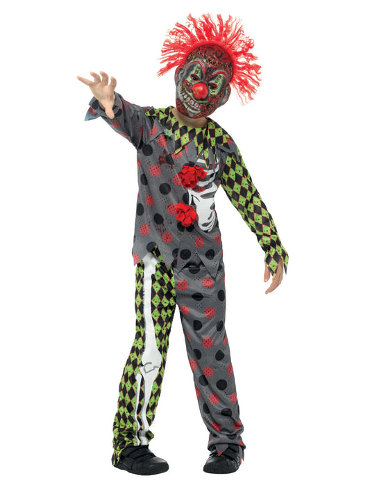 Deluxe Twisted Clown Costume 1