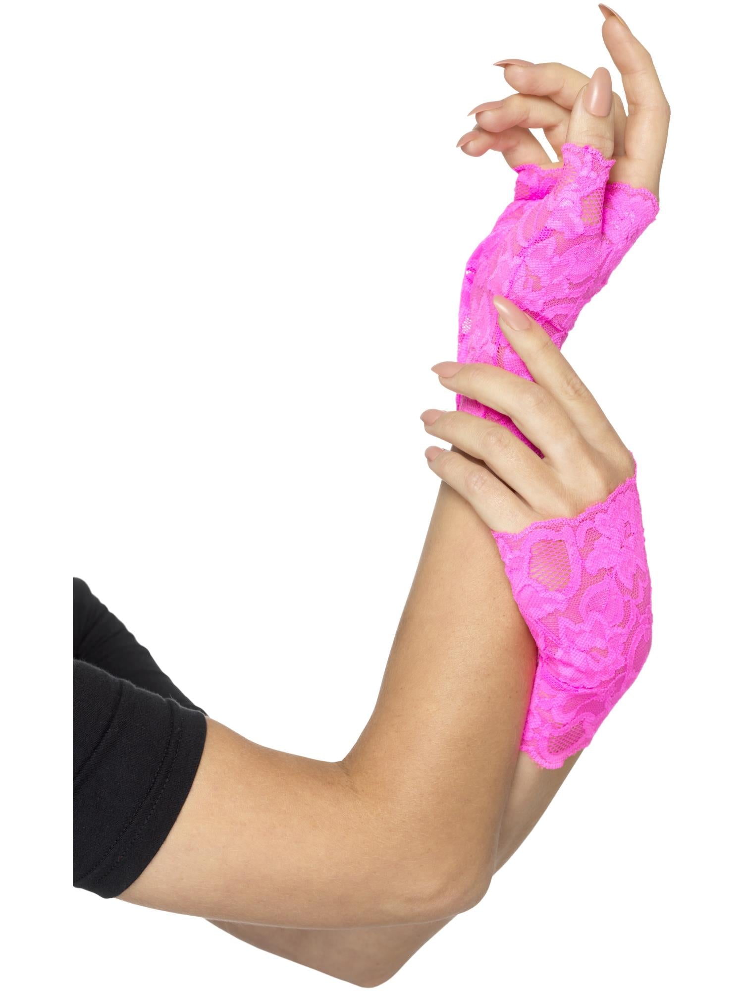 Long lace gloves fingerless online