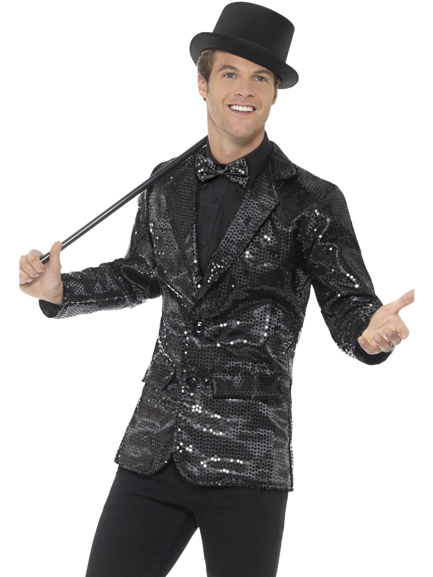 Mens sequins jacket deals