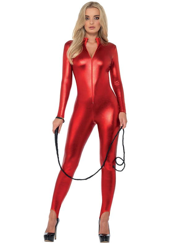 Fever Miss Whiplash Costume, Red 1