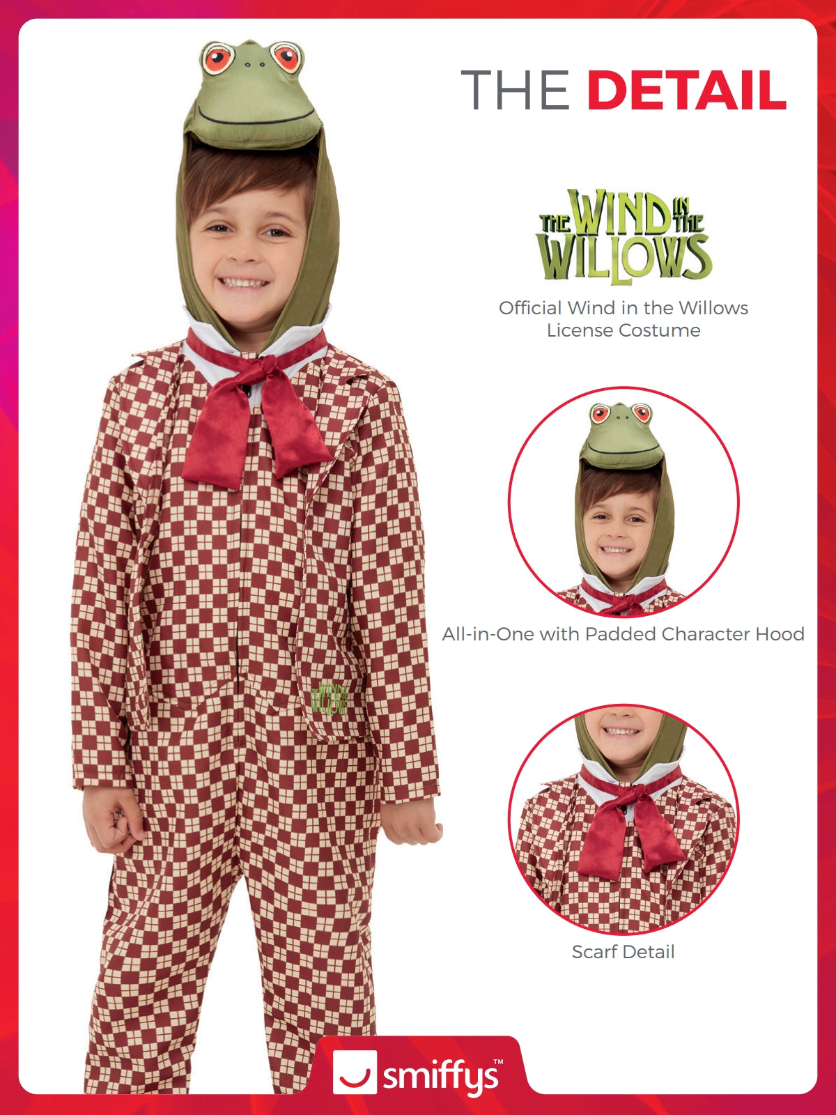 Wind in the Willows Deluxe Toad Costume 3