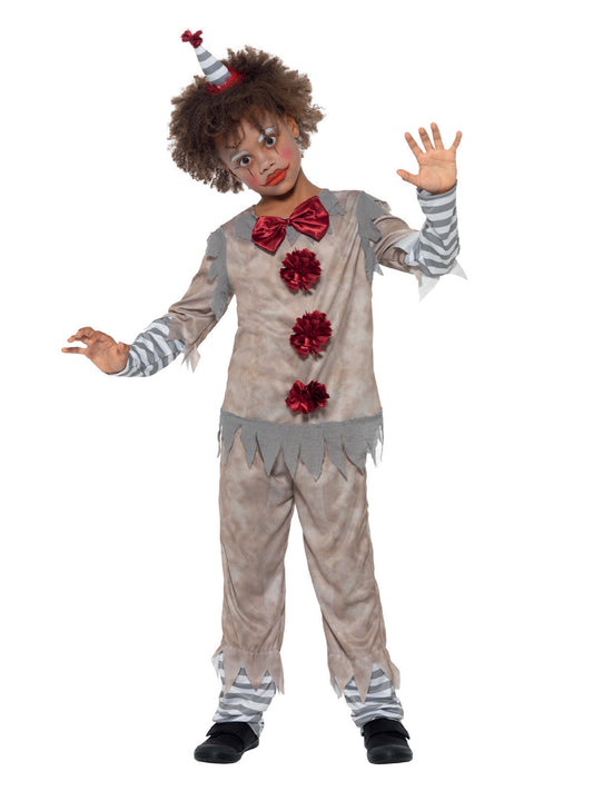 Vintage Clown Boy Costume 1