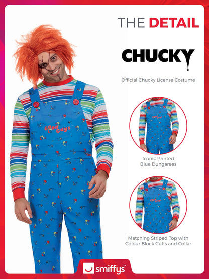 Adult Mens Chucky Costume 3