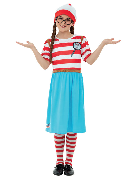 Where's Wally? Wenda Deluxe Girls Costume 1