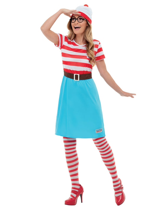 Adults Where's Wally? Wenda Costume 1