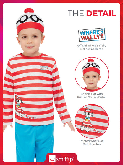 Toddler Where's Wally? Costume 3