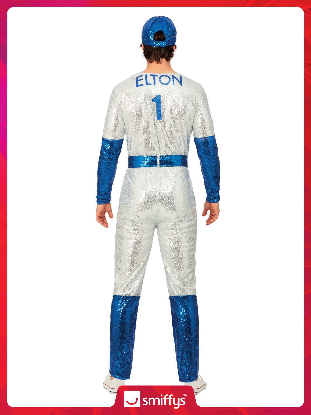 Elton John Deluxe Sequin Baseball Costume 4