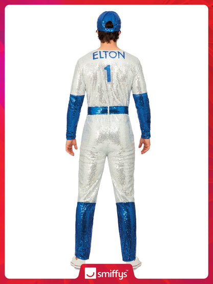 Elton John Deluxe Sequin Baseball Costume 4