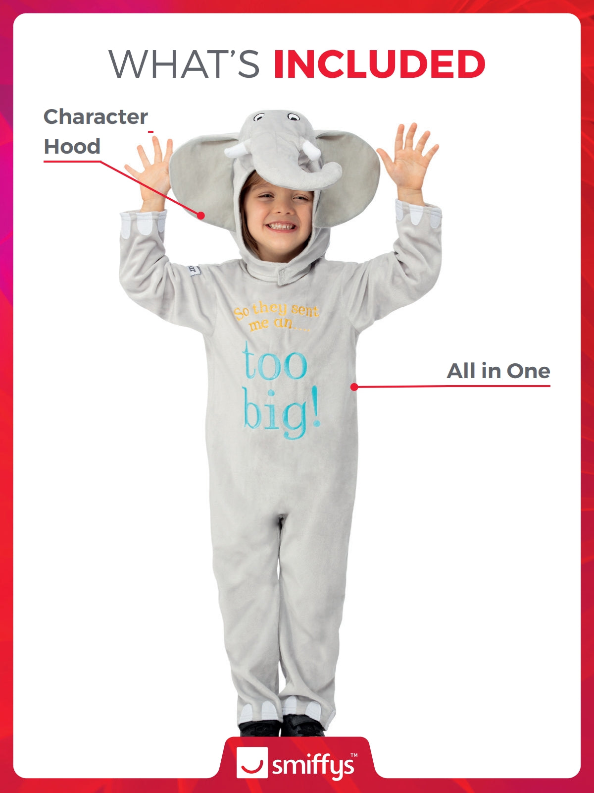 Dear Zoo Deluxe Elephant Costume 2