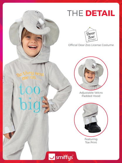 Dear Zoo Deluxe Elephant Costume 3