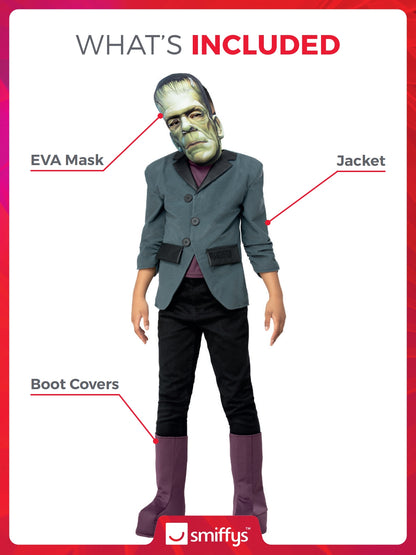 Universal Monsters Frankenstein Costume Kids 2