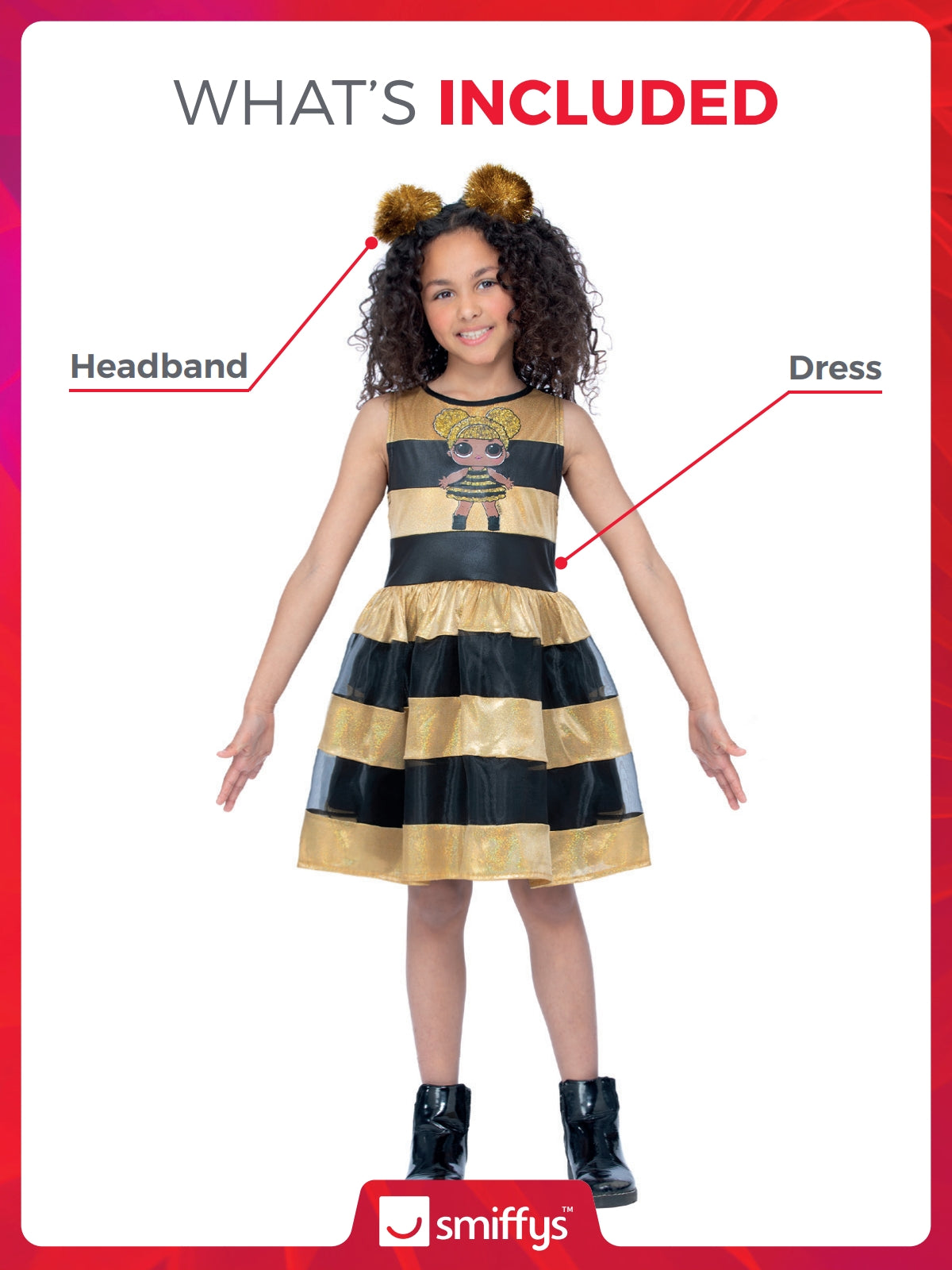 L.O.L Surprise!™ Deluxe Queen Bee Costume 2