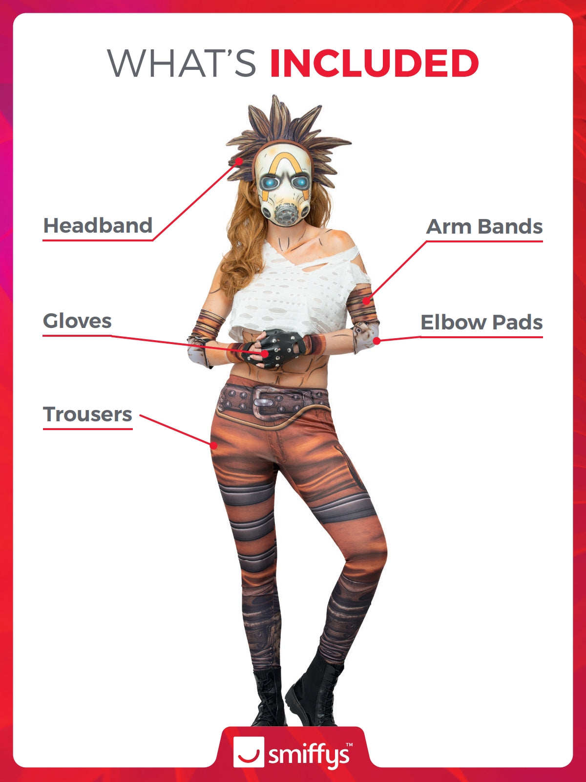 Womens Borderlands Psycho Costume 2