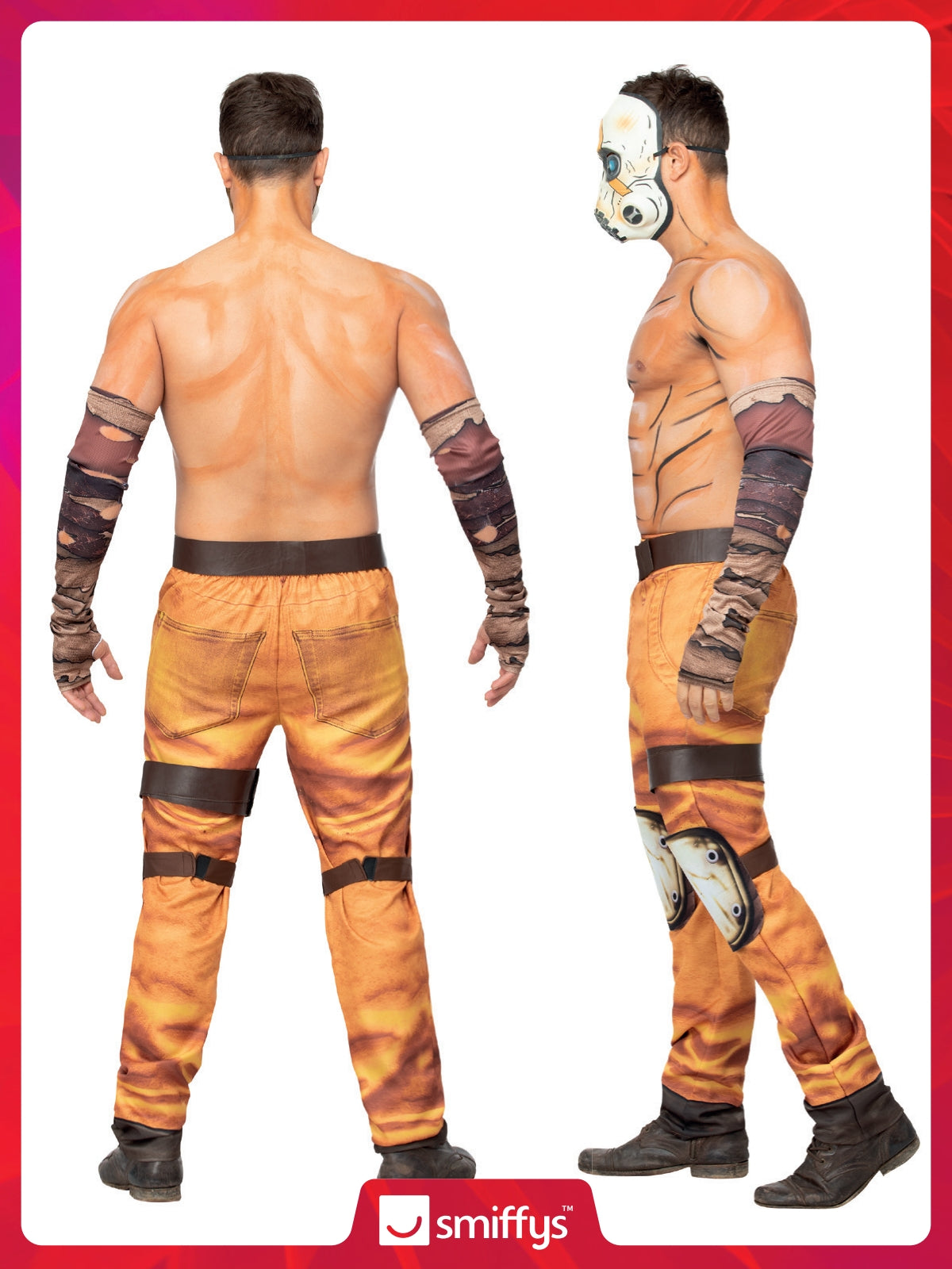 Mens Borderlands Psycho Costume 4