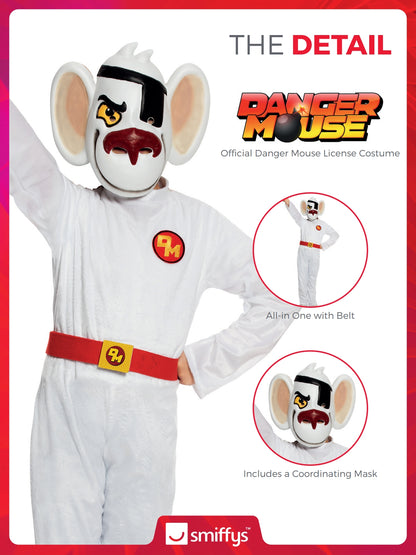 Danger Mouse Costume, Kids 3