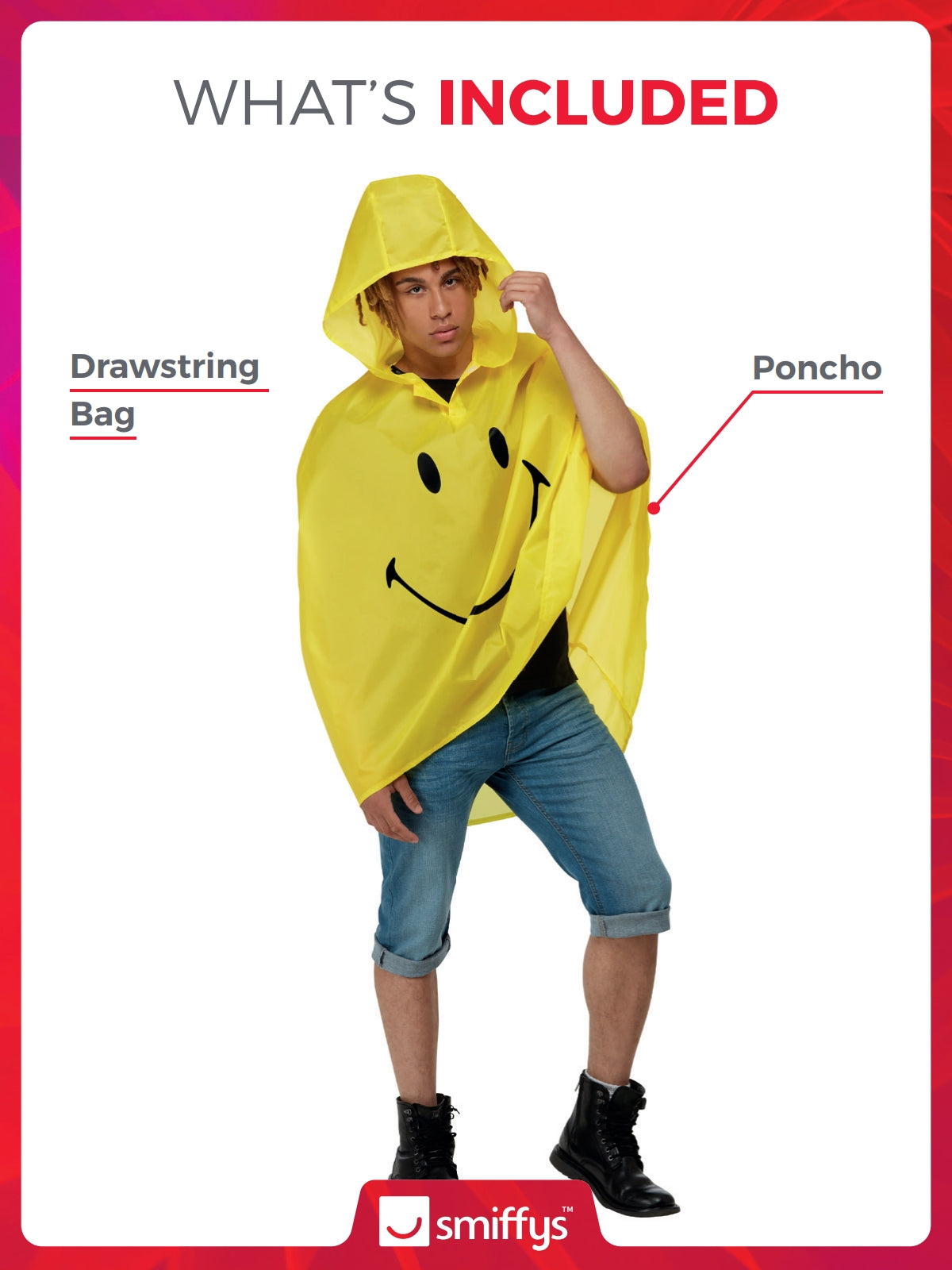 Smiley Party Poncho 2