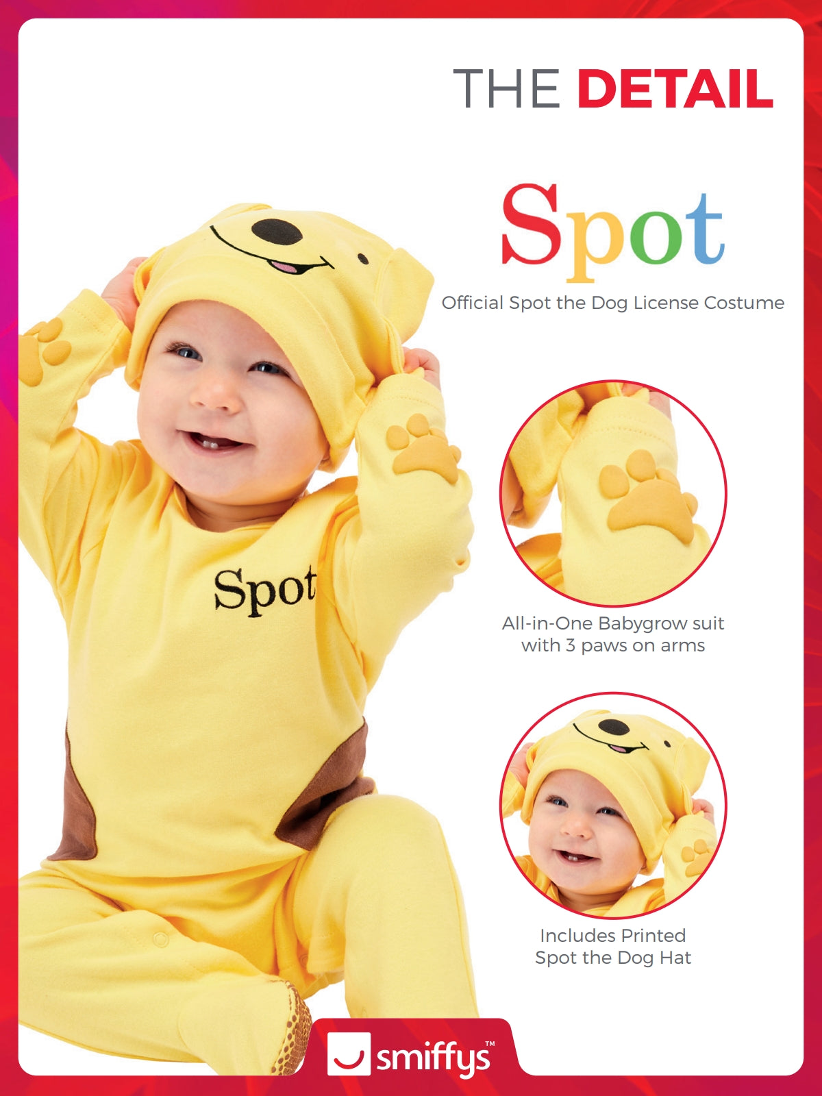 Spot the Dog Baby Costume 3