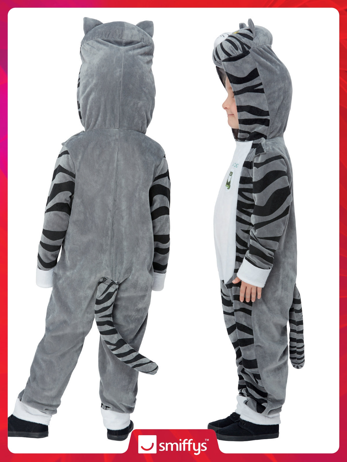 Mog The Cat Costume, Grey 4