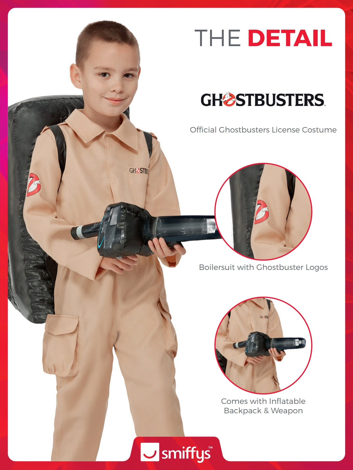 Ghostbusters Childs Costume 3