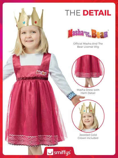 Masha And The Bear Masha Costume 3