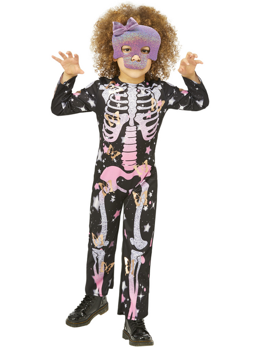 Skeleton Rose Gold Sparkle Costume