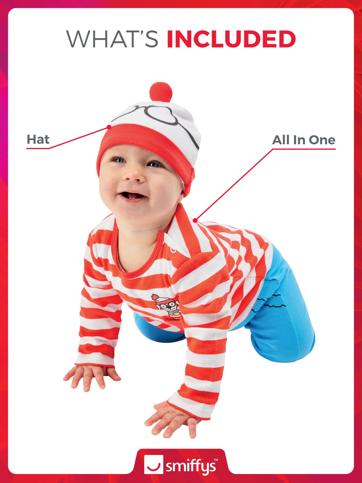 Where's Wally? Baby Costume 2